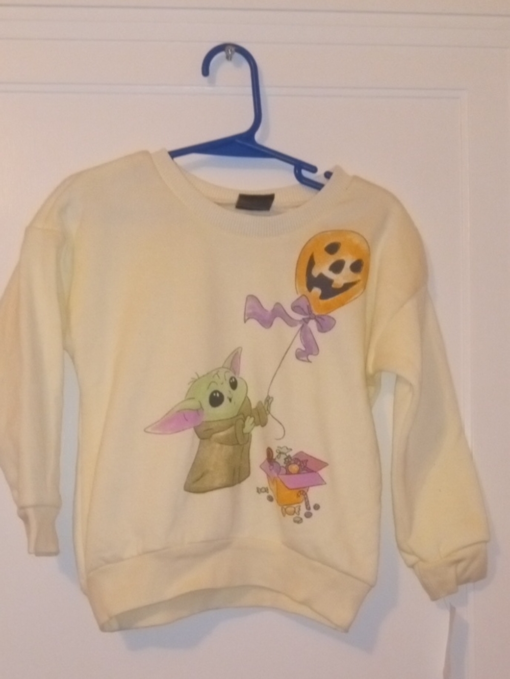 nwt girls 3t Star Wars halloween sweatshirt
